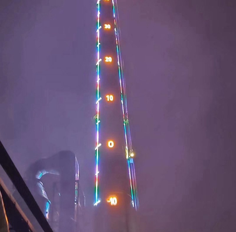 烟囱冷却塔美化